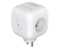 QOLTEC Kostka zasilająca przedłużacz 6w1 3x AC/2x USB/1x USB-C - 1330699 - zdjęcie 3